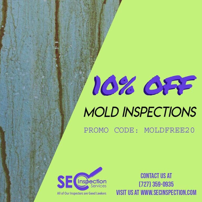 April SEC Mold Inspection Tampa FL Promo
