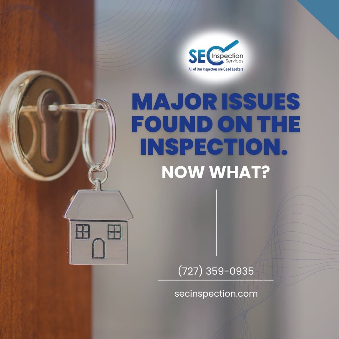 Major Issues Found On The Inspection. Now What?